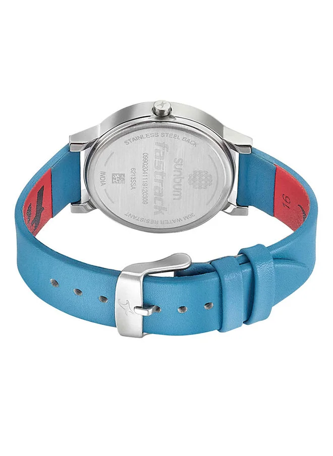 fastrack Leather Analog Wrist Watch 6213SL04