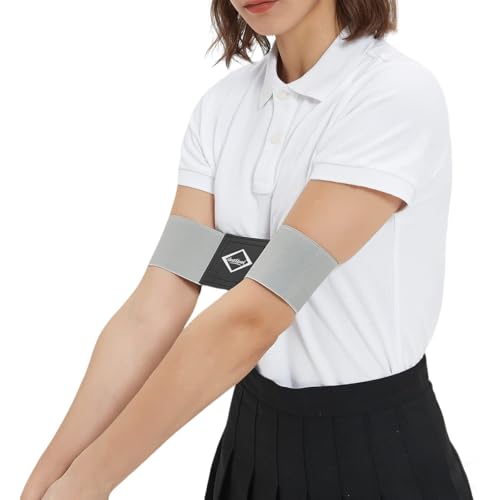Scott Edward Pro Golf Swing Training AidSwing Correcting Arm Band Correct Training Swing Gesture Alignment Practice Tool for Golf BeginnersWomanGirlFemaleGrey - Image 3