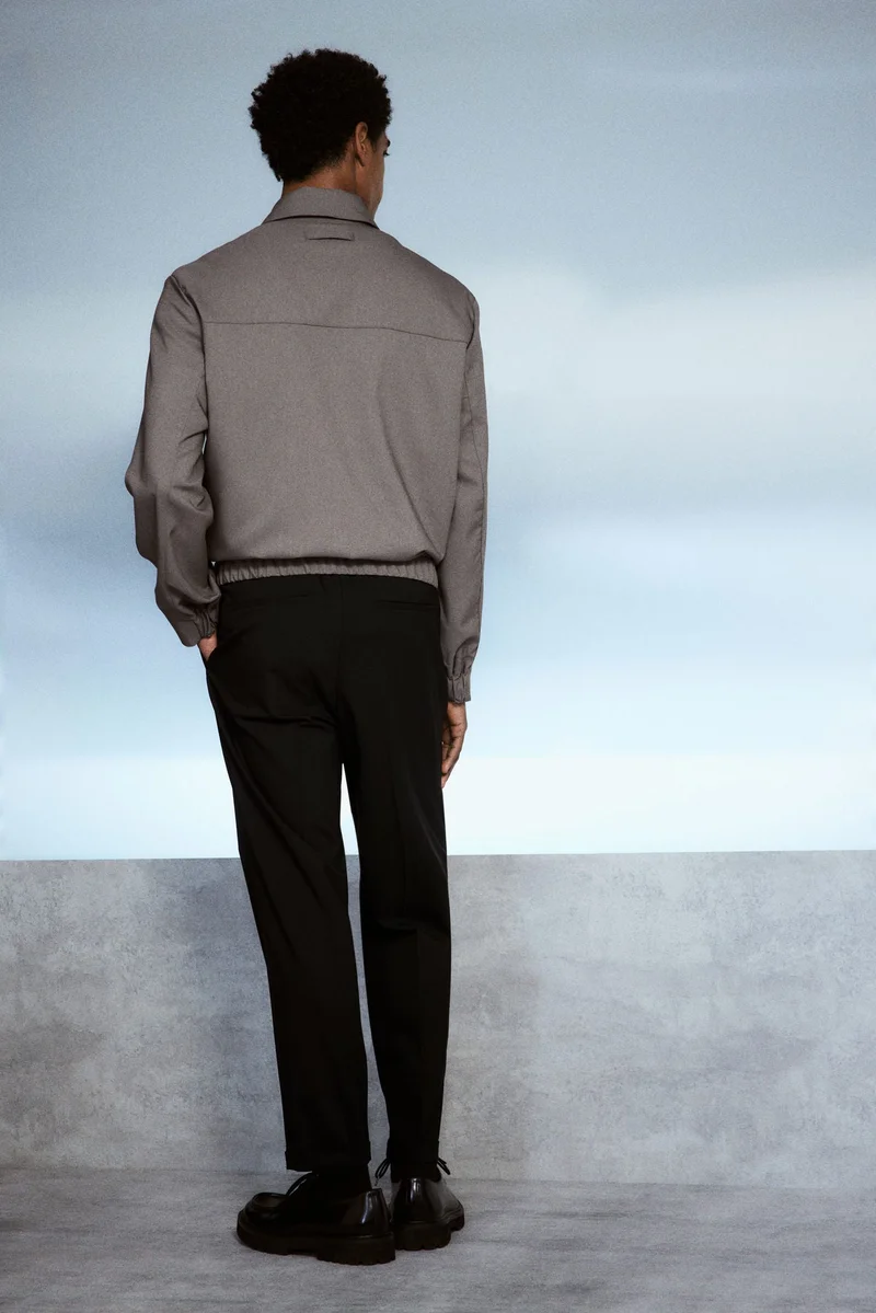 اتش اند ام Relaxed Fit Tapered trousers