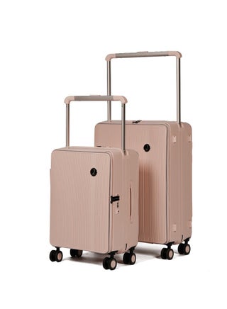 ML02 Wide Handle Cabin Luggage | Lightweight Cabin Trolley Bag | Durable Travel Gear | Cabin Size Luggage with Wide Handle - pzsku/Z4028A054725C4E7B4299Z/45/_/1739944117/b942572d-db13-4779-990c-5f986c5db082