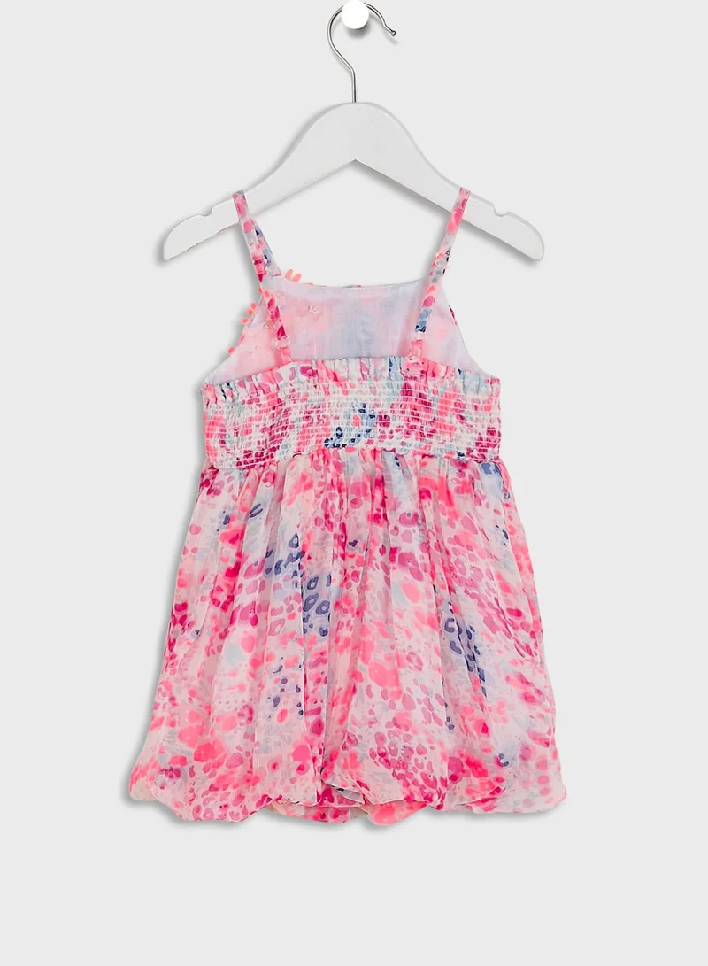 Nautinati Printed Balloon Dress