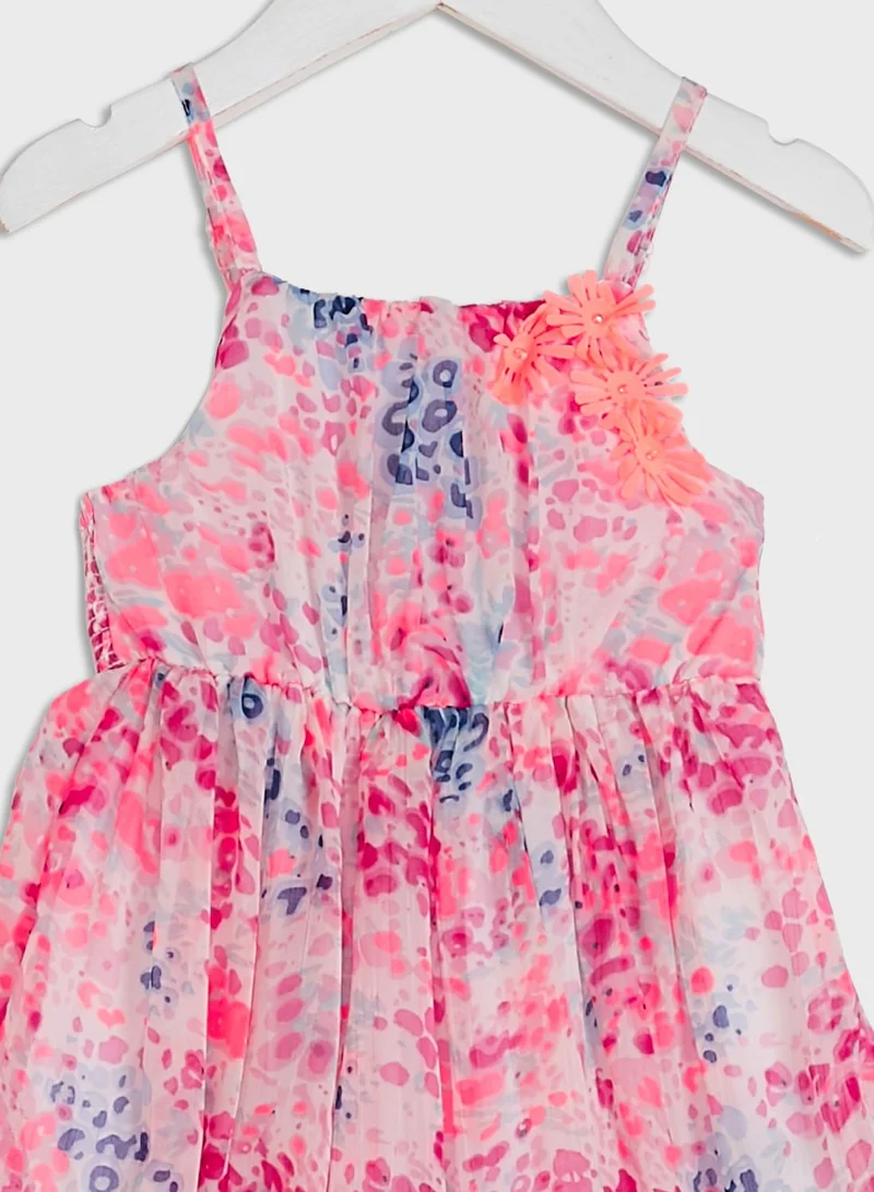 Nautinati Printed Balloon Dress