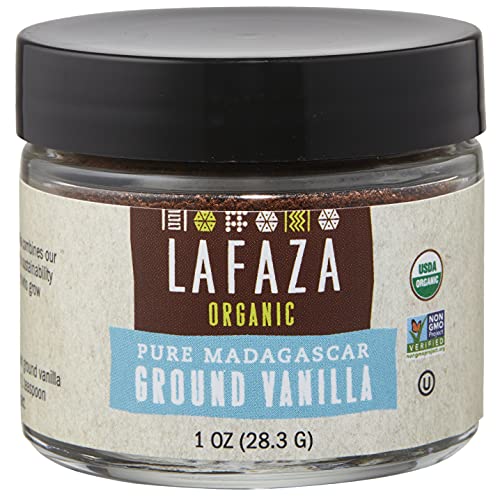 Lafaza Organic Madagascar Bourbon Pure Ground Vanilla Bean Powder 1oz - Image 1