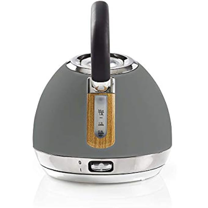 NEDIS Electric Kettle 18L Soft Grey - Image 5