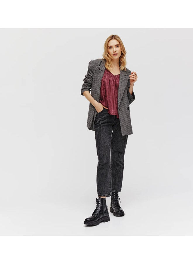promod بلوزة حريرية بأشرطة  - Image 2