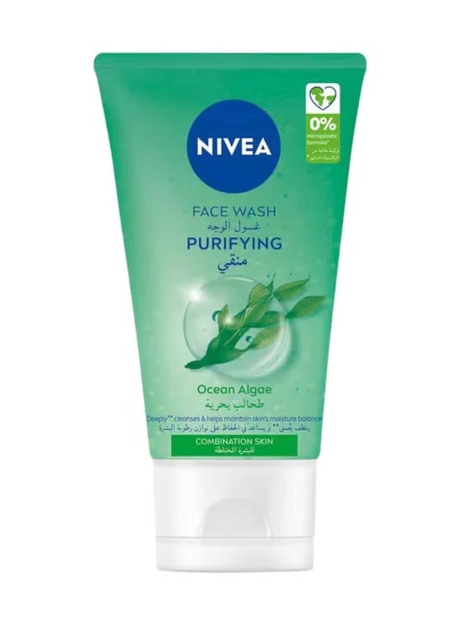 Nivea Purifying Face Wash, Combination Skin 150ml - Image 1