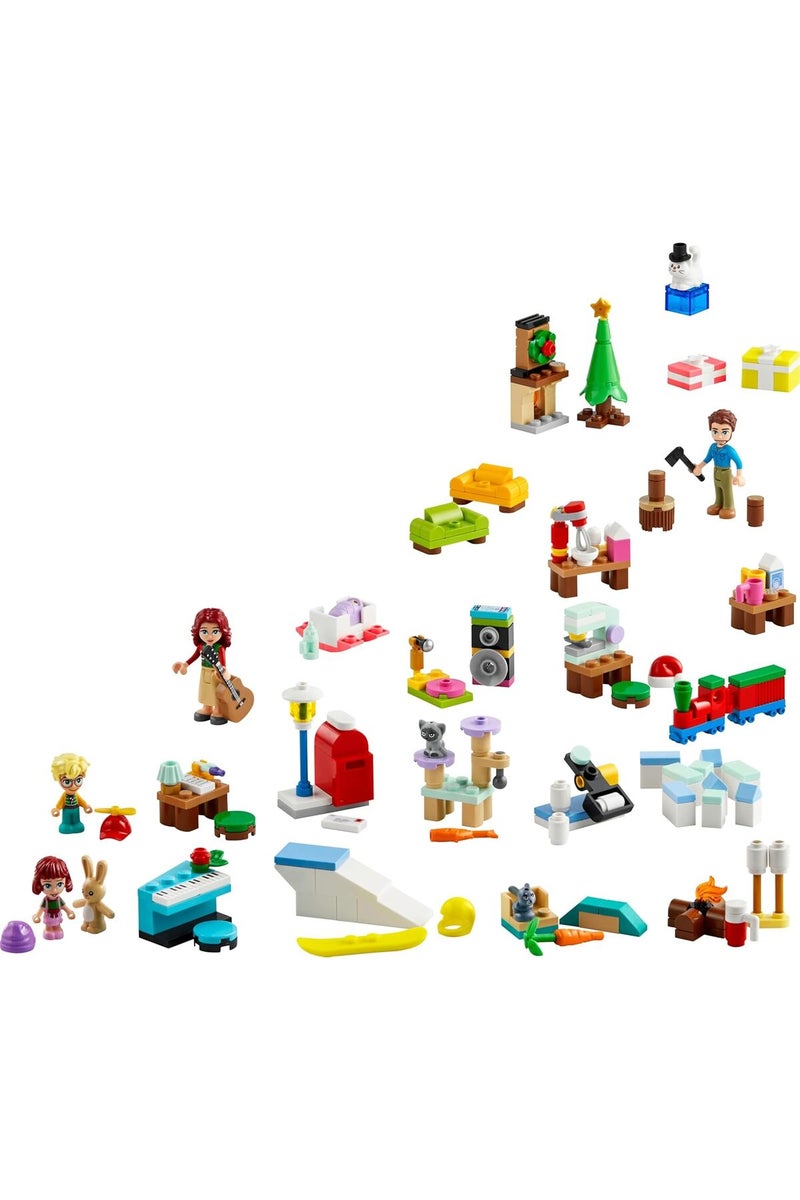 ليغو تقويم العدّ التنازلي ليجو فريندز 2024 للأطفال – تقويم عيد الميلاد مع نماذج بناء صغيرة و5 شخصيات مصغّرة، من 6 سنوات فأكثر – ألعاب للأطفال للبنات والأولاد – أفكار هدايا لموسم الأعياد – 42637 - Image 2