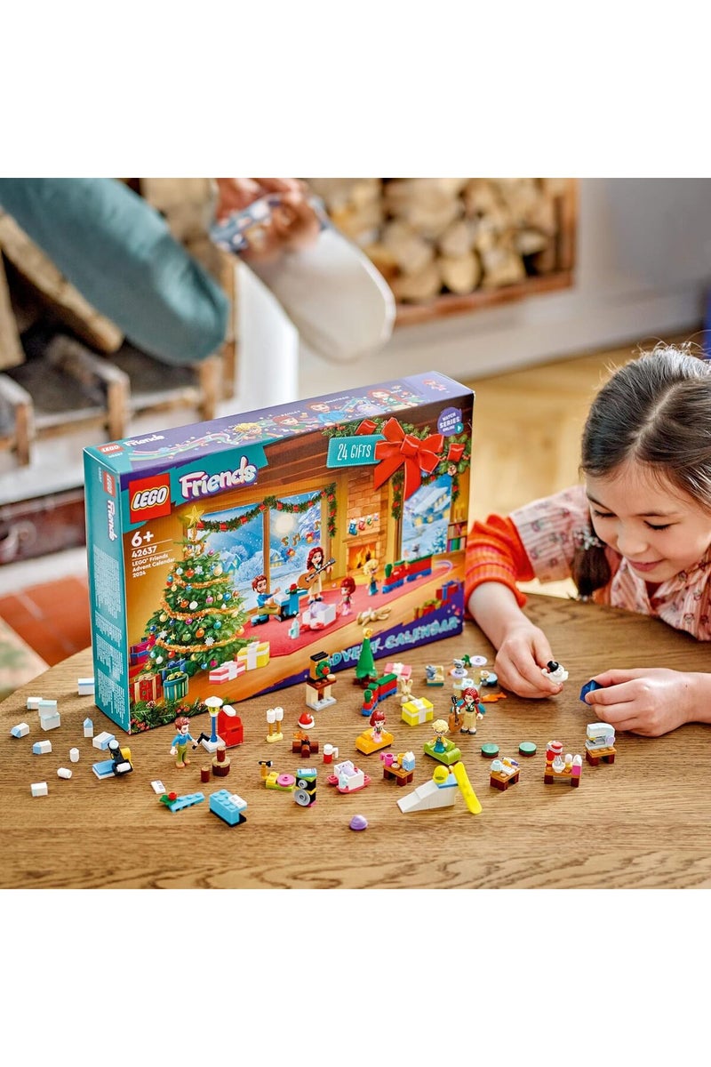 ليغو تقويم العدّ التنازلي ليجو فريندز 2024 للأطفال – تقويم عيد الميلاد مع نماذج بناء صغيرة و5 شخصيات مصغّرة، من 6 سنوات فأكثر – ألعاب للأطفال للبنات والأولاد – أفكار هدايا لموسم الأعياد – 42637 - Image 5