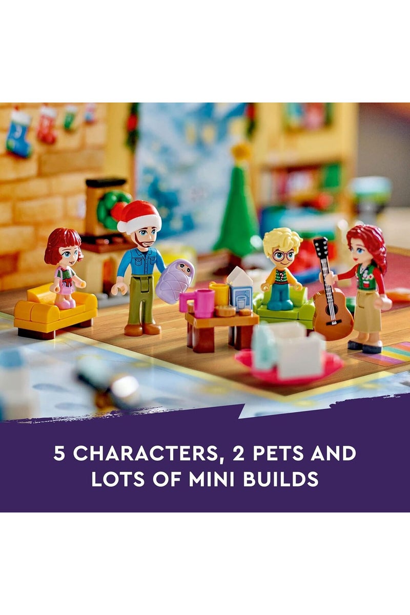 ليغو تقويم العدّ التنازلي ليجو فريندز 2024 للأطفال – تقويم عيد الميلاد مع نماذج بناء صغيرة و5 شخصيات مصغّرة، من 6 سنوات فأكثر – ألعاب للأطفال للبنات والأولاد – أفكار هدايا لموسم الأعياد – 42637 - Image 4