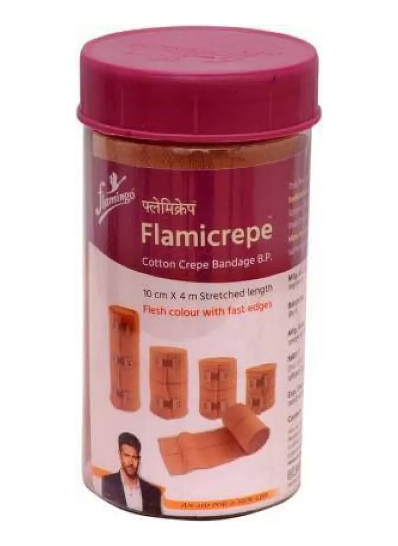 FLAMINGO Flamicrepe Bandage 10 Cm X 4 M  - Image 1