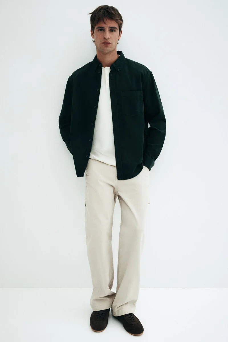 H&M Regular Fit Corduroy shirt