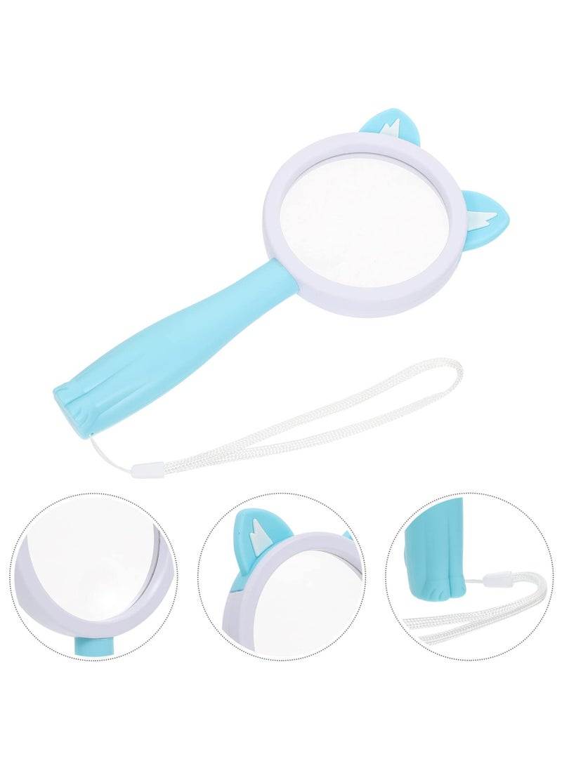 SOLARAE Magnifying Glass with Handle, Kids Scientific Toys Portable Magnify Reading Len Insect Specimen Observing Props for Kids Child Elderly 3pcs - Image 2