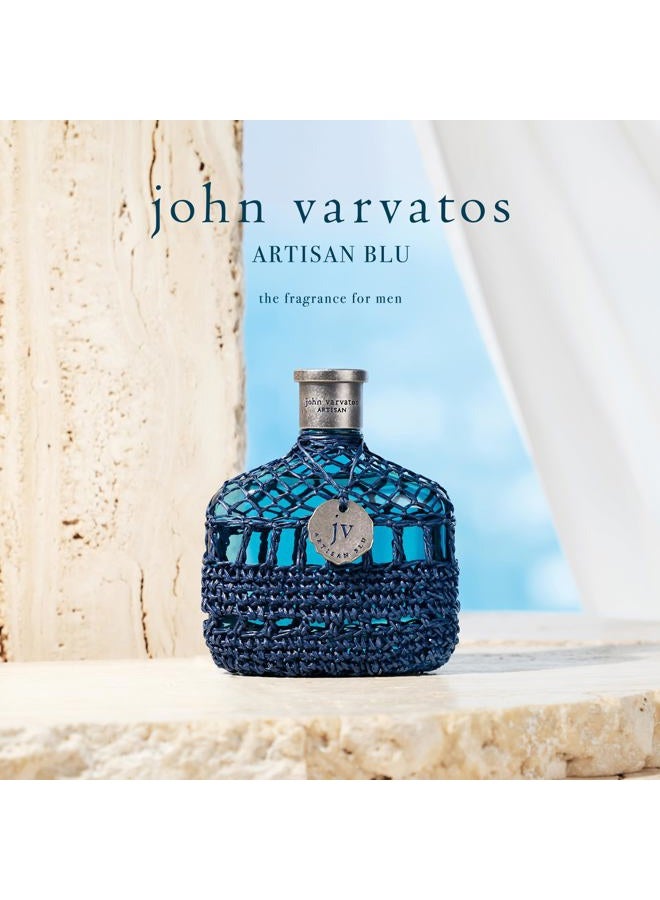 John Varvatos عطر للرجال من جون فارفاتوس، أرتيسان بلو، 2.5 أونصة سائلة بخاخ أو دو تواليت EDT - Image 4