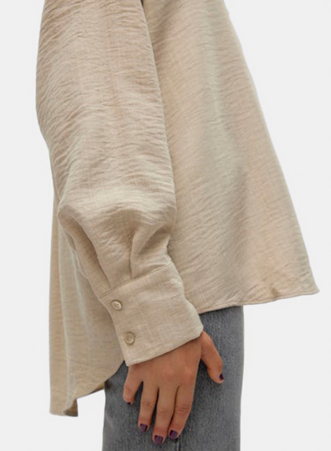 VERO MODA VERO MODA Womens Melaney Queeny Longsleeve Shirt  - Image 5