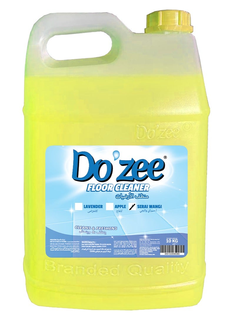 Do'zee Serai Wangi Scented Liquid Floor Cleaner, 10 Liters - Image 1