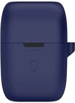 FTRONGRT FTRONGRT Bluetooth Earphone Case Cover for Realme Buds Air 3S , Shockproof Silicone Bluetooth Earphone Case Compatible Realme Buds Air 3S Bluetooth Earphone.Navy Blue 