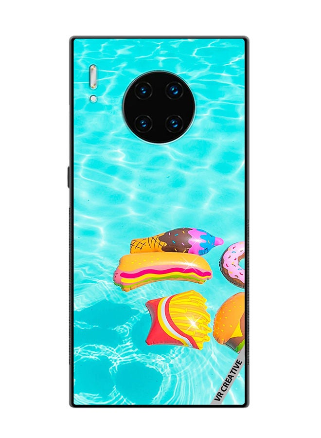 VR CREATIVE Protective Case Cover For Huawei Mate 30 Pro Food Chill Design Multicolour - Image 1