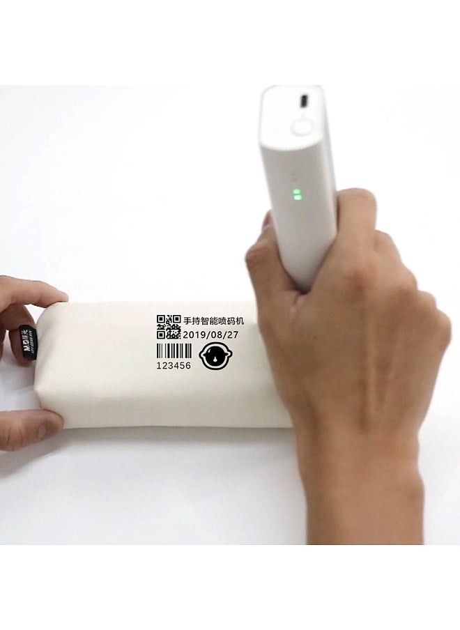 Generic - Portable PrintPen Handheld Printer Inkjet Pen Tattoo Printing Machine Compatible with Android/iOS Smartphone for All Surfaces DIY Pattern Tattoo Code Printing - Image 1