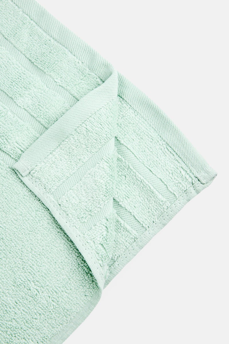 Kathy Ireland 2 Pieces Bath Towel Set, Light Green  - Image 3