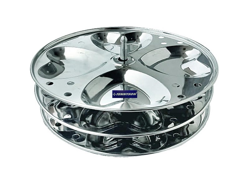 TENNYSON IDLI MAKER DELIGHT HEARTS 3 PLATES 12 IDLIES - Image 3