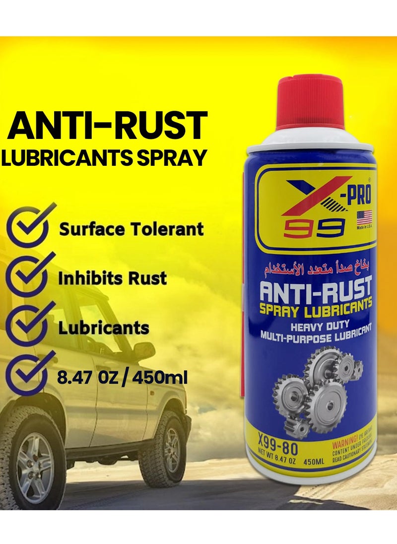 Heavy Duty Multi-purpose Lubricant Antirust Spray