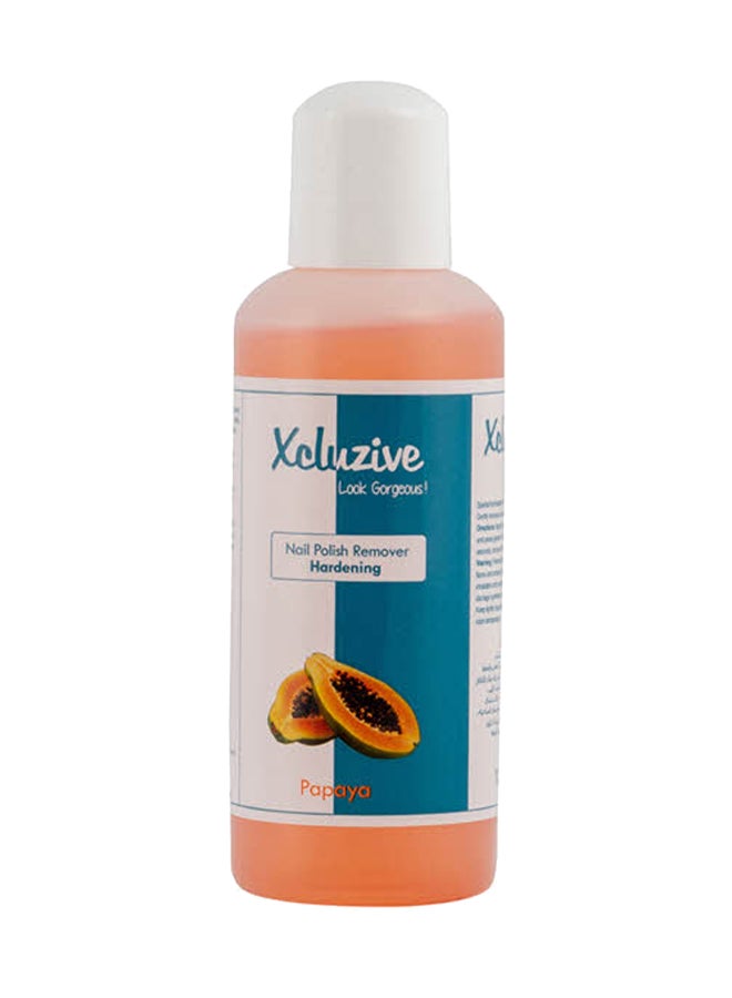 Xcluzive Nail Polish Remover - Hardening Papaya 120Ml