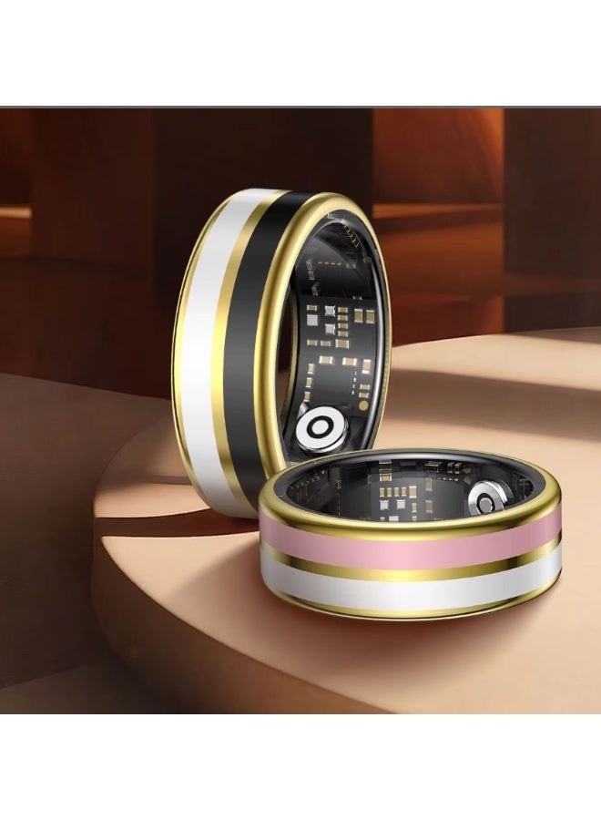 Smart Health Tracking Ring with Heart Rate, Blood Oxygen, and Sleep Monitor - Waterproof - Image 1