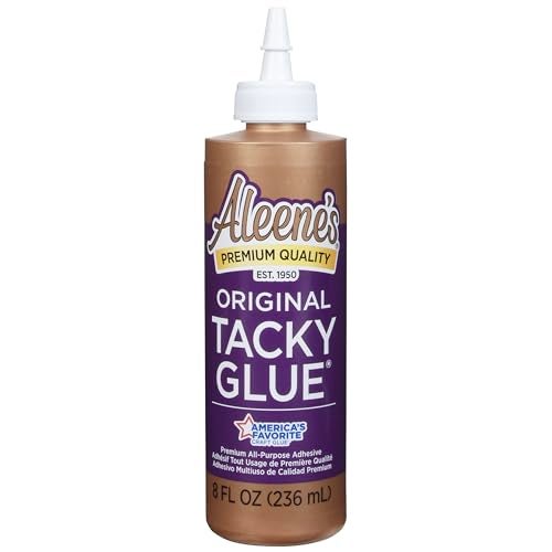 Aleene's All Purpose Tacky Glue, 8-Ounce, Clear (15599) - Image 1