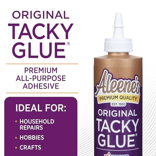Aleene's All Purpose Tacky Glue, 8-Ounce, Clear (15599) - Image 2