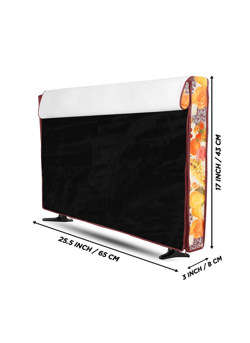 E-Retailer ERetailer Transparent LCDLED TV Protector Cover with Zipper Enclosure for 26 Inch Suitable for All Major Brand Model ColorMulti Size2553x17 Inches  - Image 3