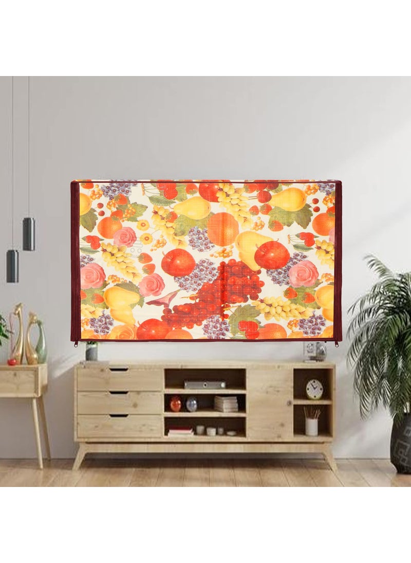 E-Retailer ERetailer Transparent LCDLED TV Protector Cover with Zipper Enclosure for 26 Inch Suitable for All Major Brand Model ColorMulti Size2553x17 Inches  - Image 1