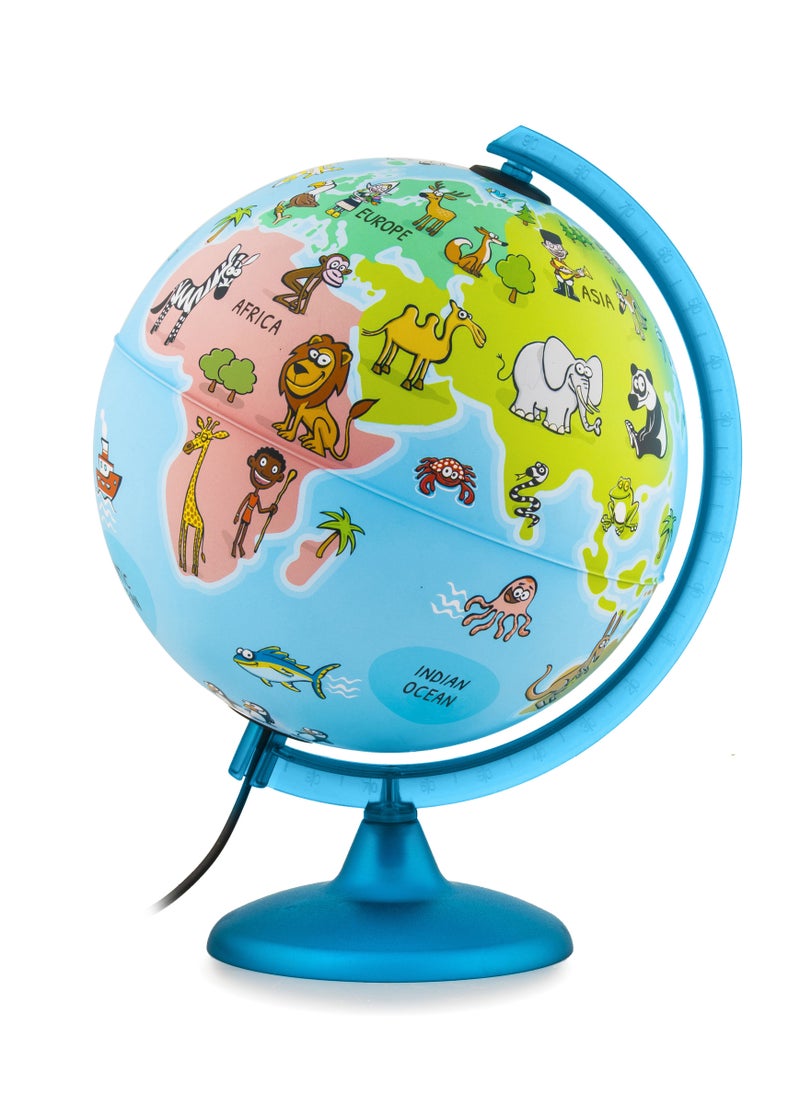 Tecnodidattica - Mappa & Mondo 25 cm Illuminated Educational Globe - Image 1