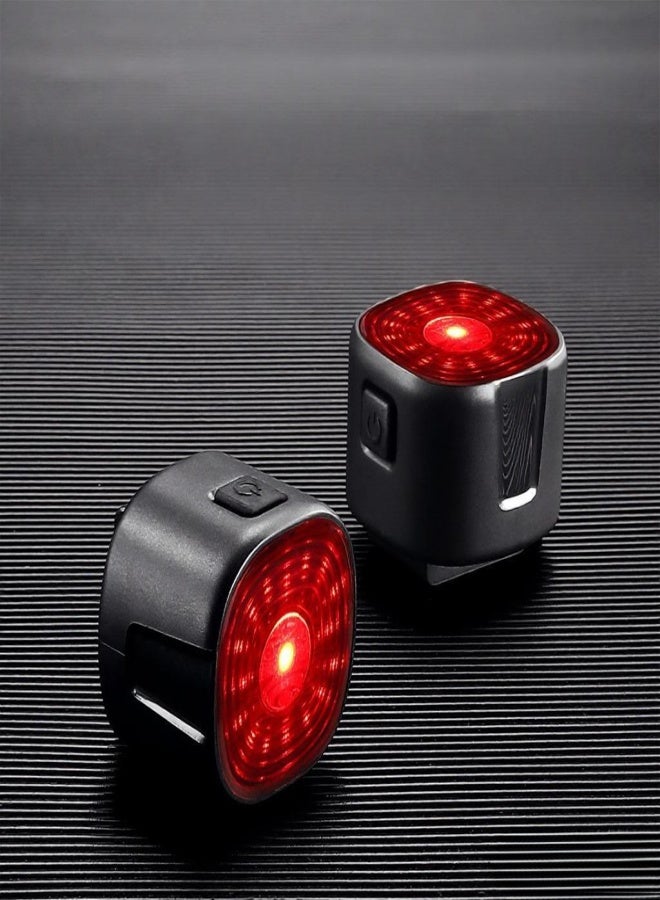 WEST BIKING Intelligent Bike Taillight Rechargeable Bicycle Rear Light High-Bright Cycling Warning Lamp Waterproof with 6 Light Modes for MTB Mountain Bike Road Bike - Image 5