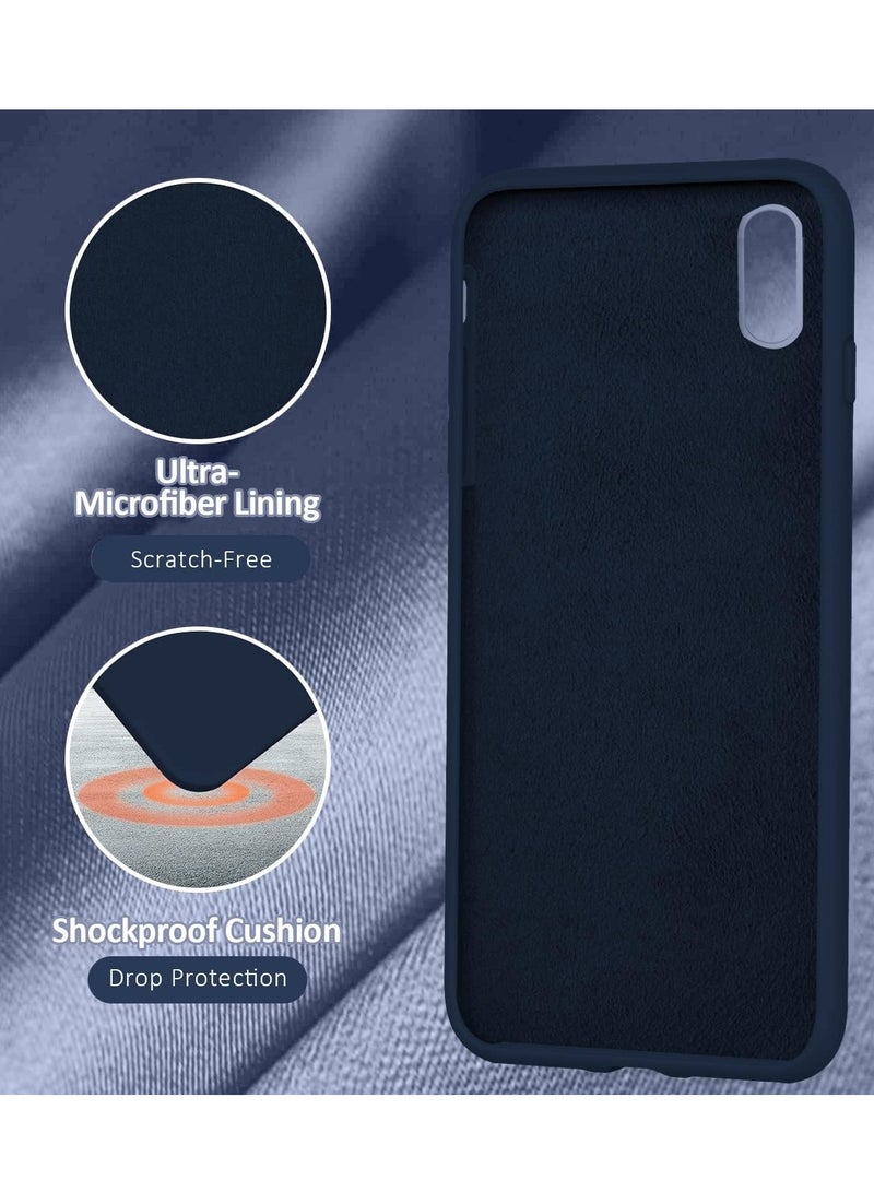 MIGOFAST Liquid Silicone Gel Cover with Full Body Protection Anti-Scratch Shockproof Case Compatible with iPhone XS Max - Image 5