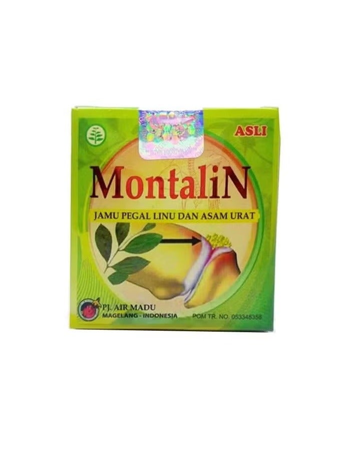 Montalin is a treatment for joint and bone pain and gout, Valentino