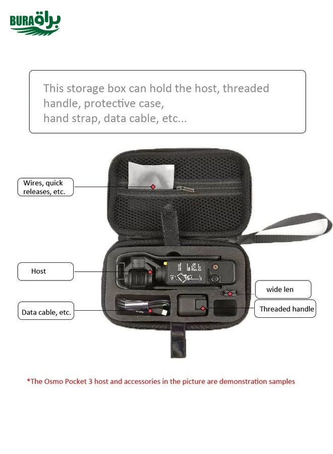 لـ DJI Osmo Pocket 3 CORTACE CLACK CASE (رمادي)