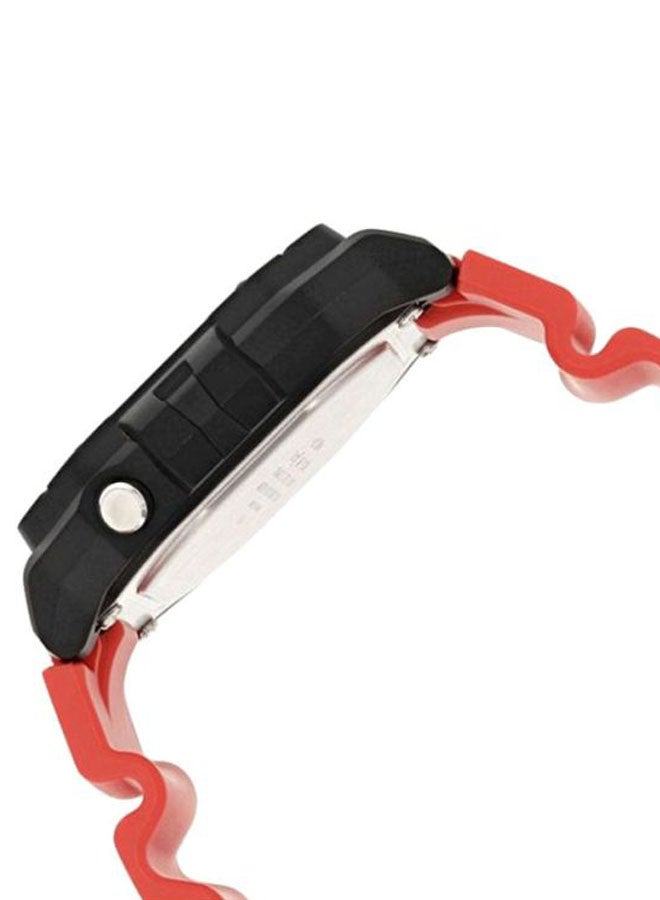 CASIO Men Water Resistant Digital Watch W-218H-4B - 44 mm - Red - Image 3