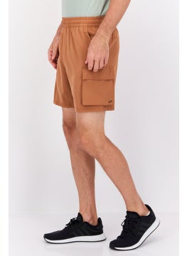 Unipro Men Sportswear Fit Training Short, Brown  - Image 2