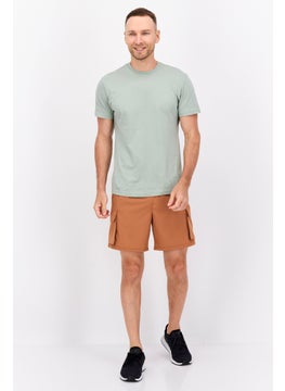 Unipro Men Sportswear Fit Training Short, Brown  - Image 4