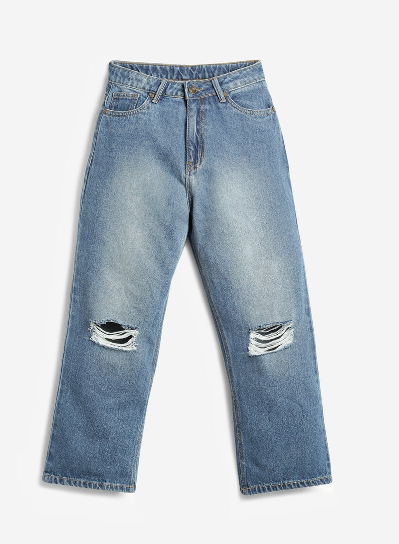 LILPICKS Girls Denim Jeans  - Image 1