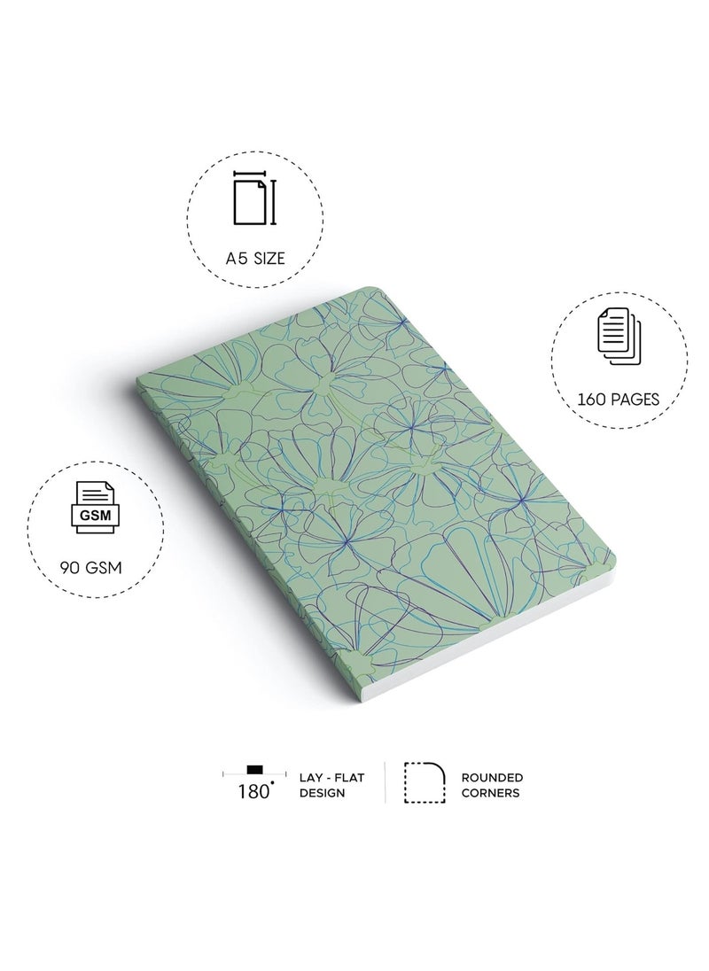 FACTOR NOTES A5 Size Softbound Ruled Notebook 160 Pages 90gsm Thickness  - Image 3