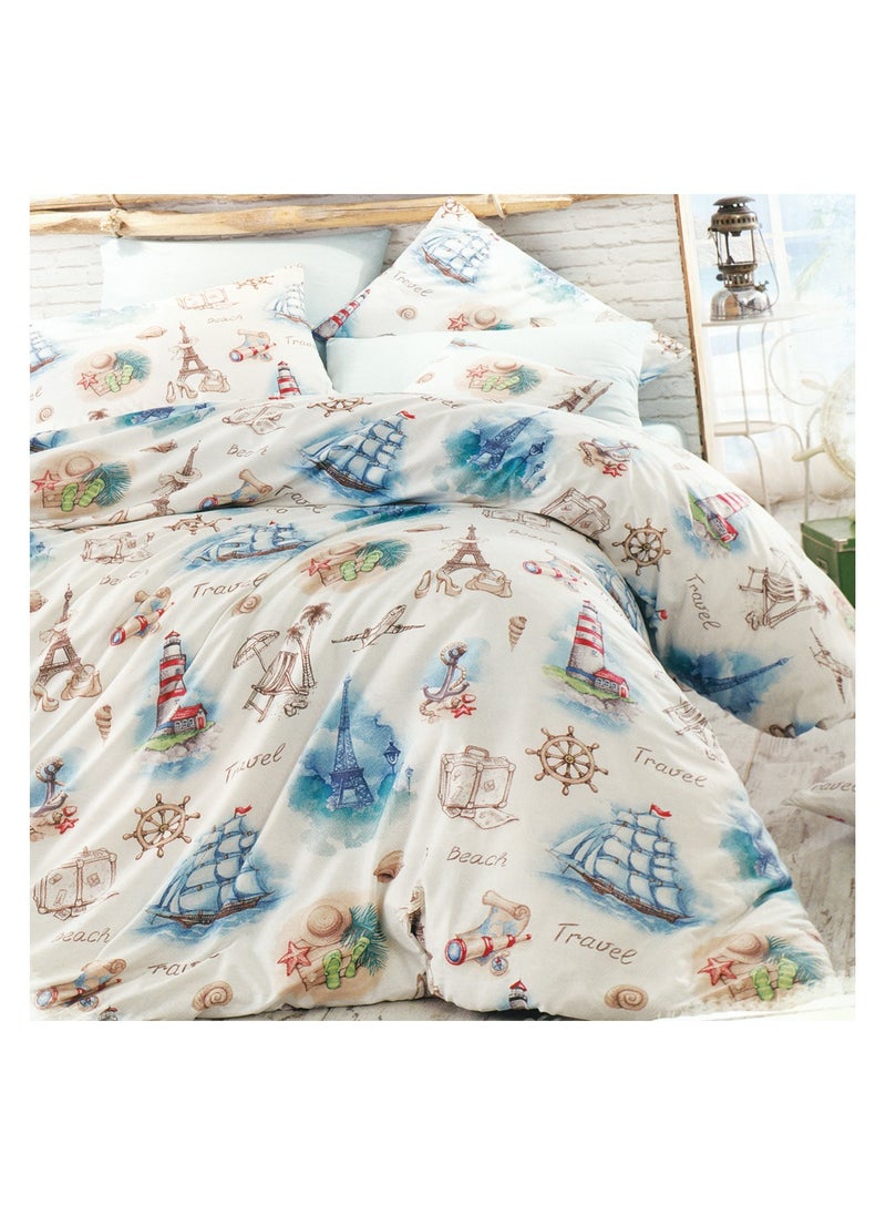 Family Bed - Kids Steak Bed sheet 3 pieces size 120 x 200 cm Model 171 from Family Bed - Image 1