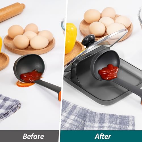 Li & Zhao Li&Zhao Spoon Rest for Stove Top - Kitchen Counter Utensil Rest, Pot Lid Holder, Cooking Spoon Holder - Image 4