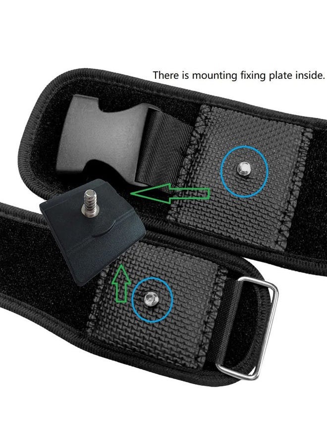 JLD - VR Tracker Belt for HTC Vive System Tracker Puck - Adjustable Belt Strap for Waist and Full-Body Tracking in Virtual Reality（1× Waist Strap and 2×Wrist Strap）（Tracker NOT Include） - Image 1