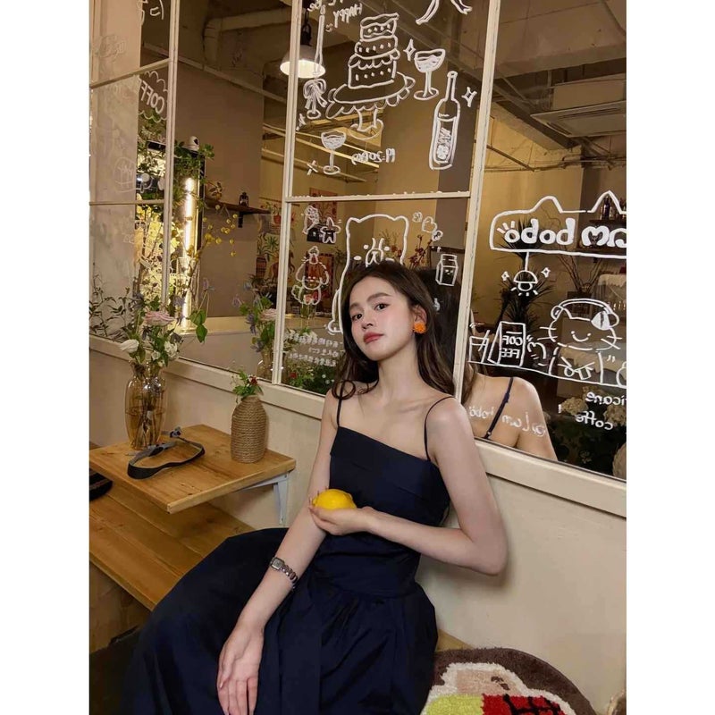 French Style Strapless Midi Dress - Image 5