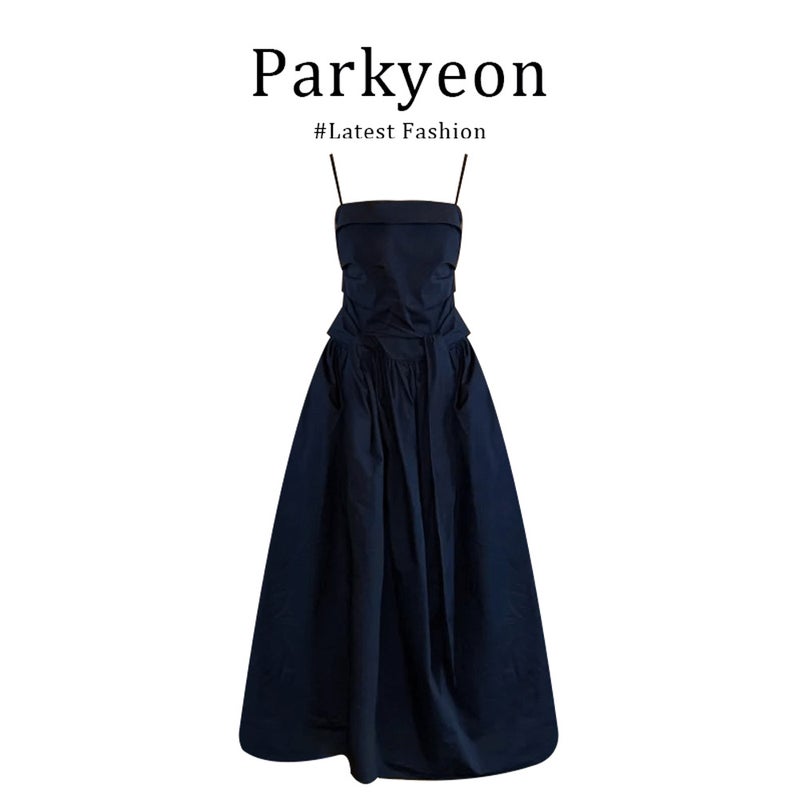French Style Strapless Midi Dress - Image 1