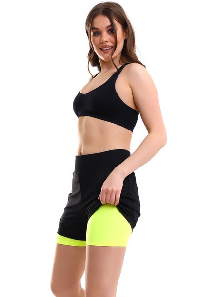 Win Moda Fishnet Tights Shorts Inside Tights Swim Shorts  - Image 1