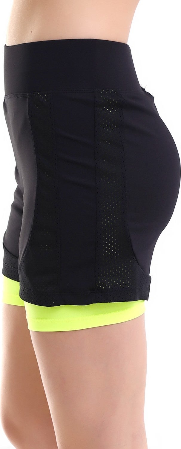 Win Moda Fishnet Tights Shorts Inside Tights Swim Shorts  - Image 2