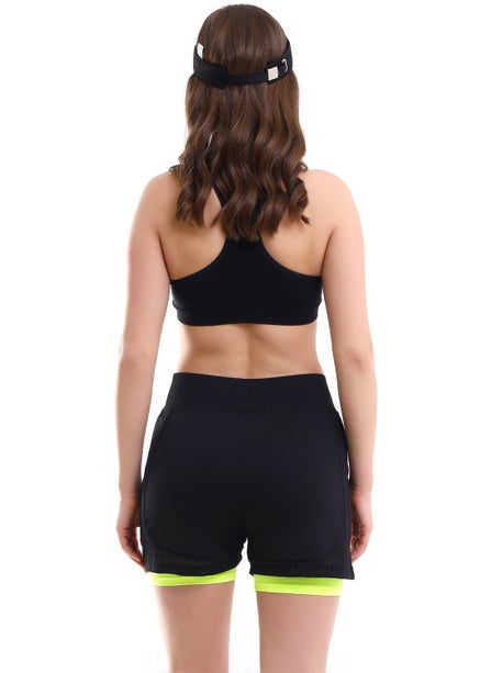 Win Moda Fishnet Tights Shorts Inside Tights Swim Shorts  - Image 3
