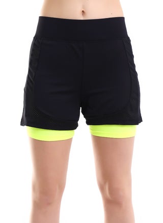 Win Moda Fishnet Tights Shorts Inside Tights Swim Shorts  - Image 4
